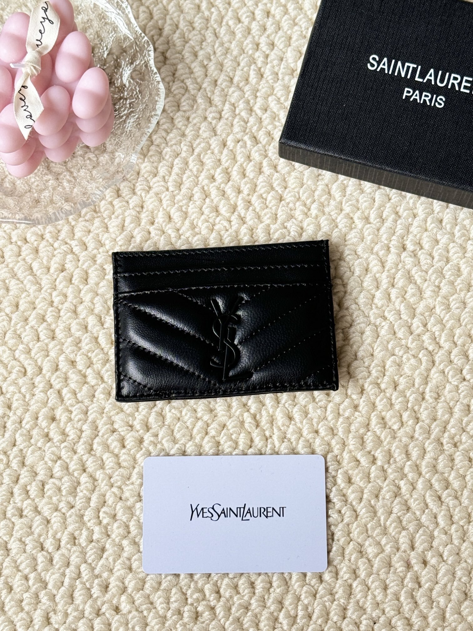 YSL 423291 10.5×7.5×0.5cm 8